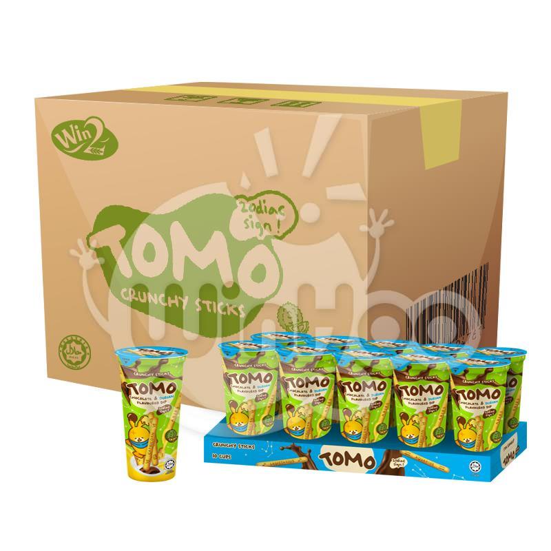 TOMO Crunchy Sticks Chocolate and Durian Flavoured